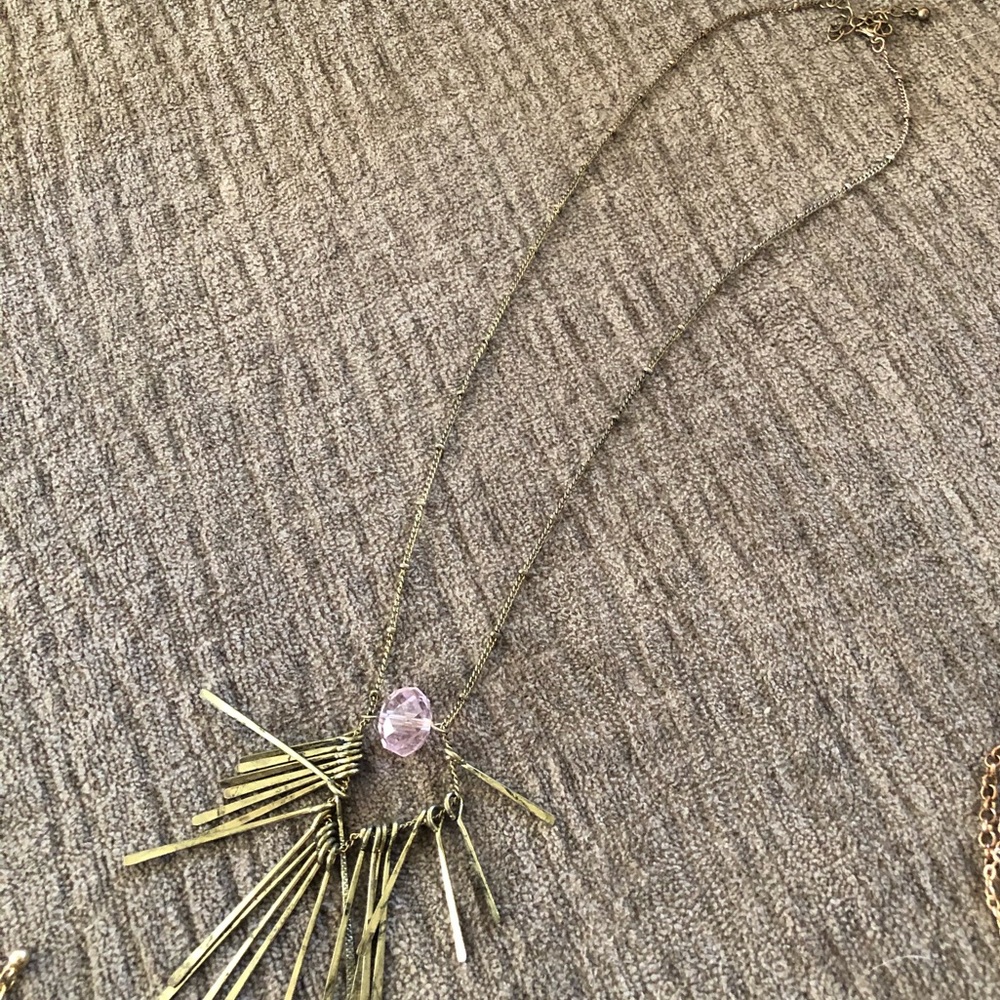 Gold necklace